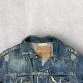 Sicko 19 Distressed Denim Jacket - S